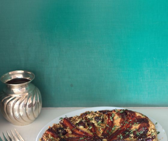 Spiced Carrot Tarte Tatin Recipe