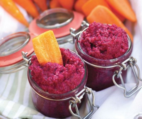 Beetroot Hummus Recipe