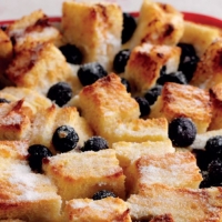Easy Blueberry Bread & Butter Pud Recipe