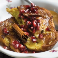French Toast with Pomegranate Recipe