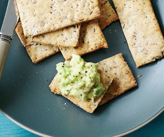 Poppy Seed and Caraway Spelt Crackers Recipe