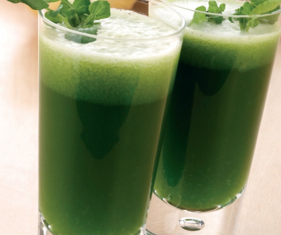 Watercress, Melon and Pear Smoothie Recipe